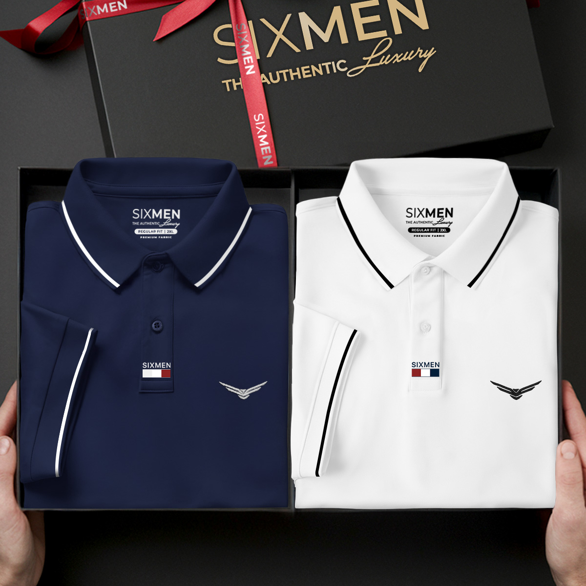 Form áo Polo nam SIXMEN