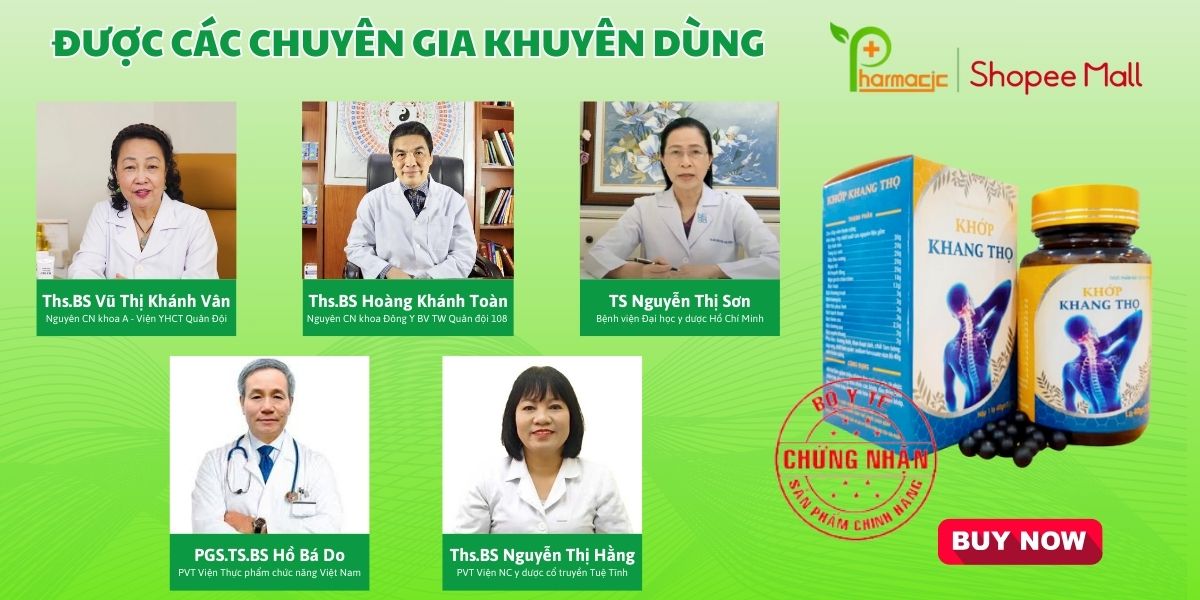 Mô tả Combo 2 Khớp KHANG THỌ Chính Hãng và 1 Xịt KHANG THỌ - Giải Pháp Cho Người Bệnh Xương Khớp - 1