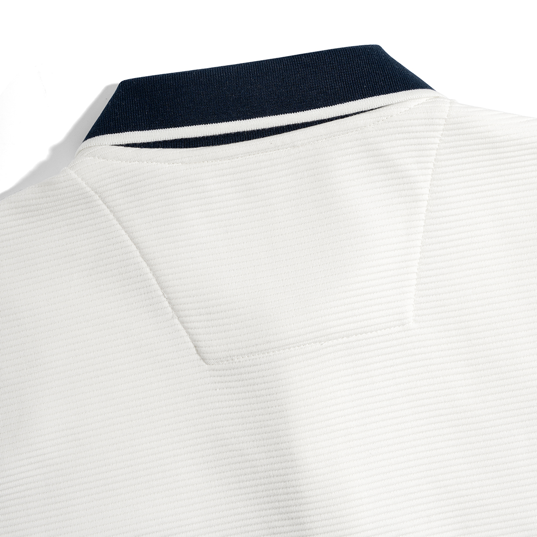 Mô tả Áo Thun Polo Nam Cao Cấp Gân Kem Thêu Fox Phối Bo By Cotton - 3