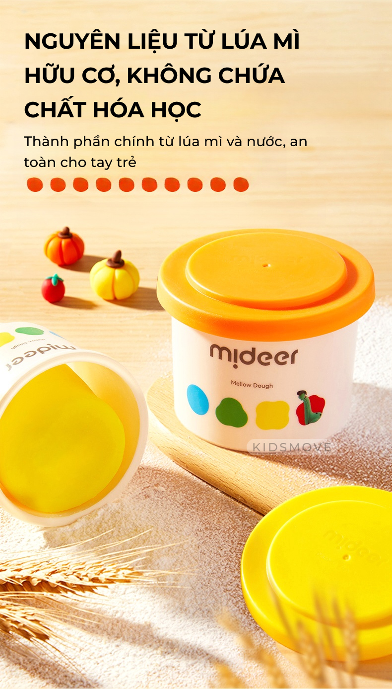 Đất nặn Mideer không dính tay