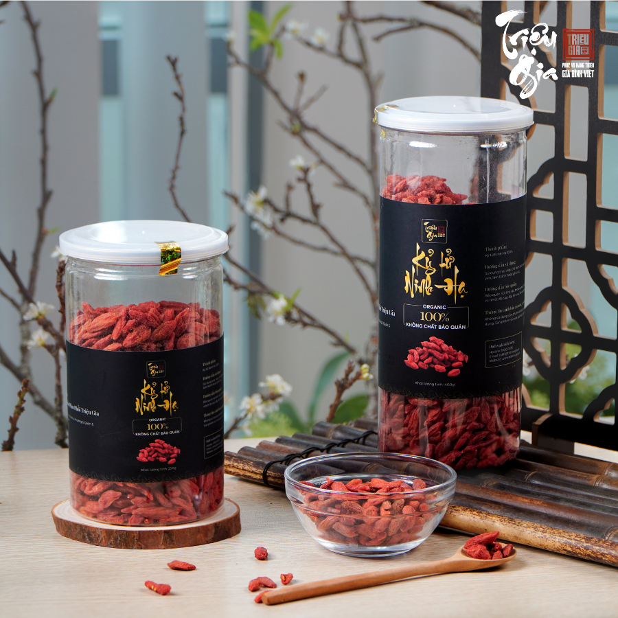 Mô tả Set trà thảo mộc Triệu Gia gồm Long nhãn, Kỷ tử, Đông trùng hỗ trợ tăng cường sinh lý giúp ngủ ngon đẹp da - 3
