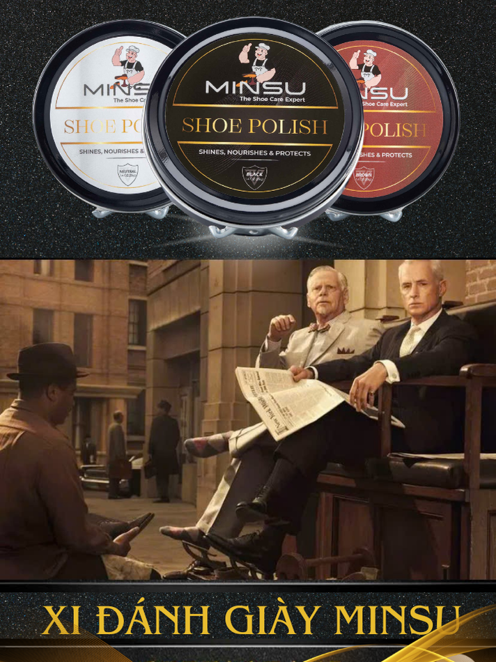 Mô tả Xi Đánh Giày Shoe Polish MINSU M7939 Dạng Sáp Giúp Đánh Bóng, Bổ Sung Màu Cho Giày, Đồ Da, Ghế Sofa, Túi Xách, Nội Thất - 3