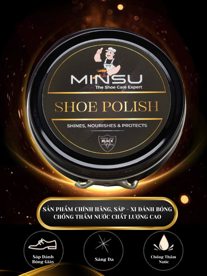 Mô tả Xi Đánh Giày Shoe Polish MINSU M7939 Dạng Sáp Giúp Đánh Bóng, Bổ Sung Màu Cho Giày, Đồ Da, Ghế Sofa, Túi Xách, Nội Thất - 8