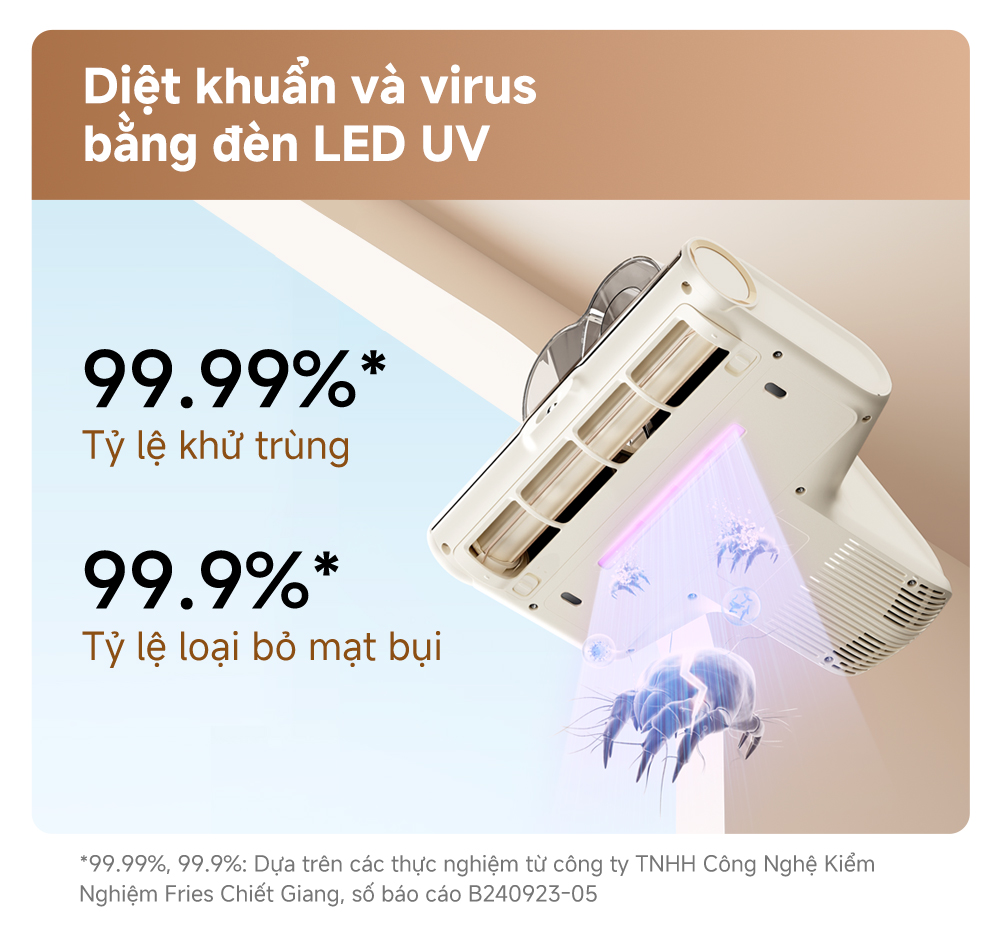 Mô tả Máy hút bụi giường nệm Mova D20 SEA - Hàng chính hãng - Bảo hành 12 tháng - 2