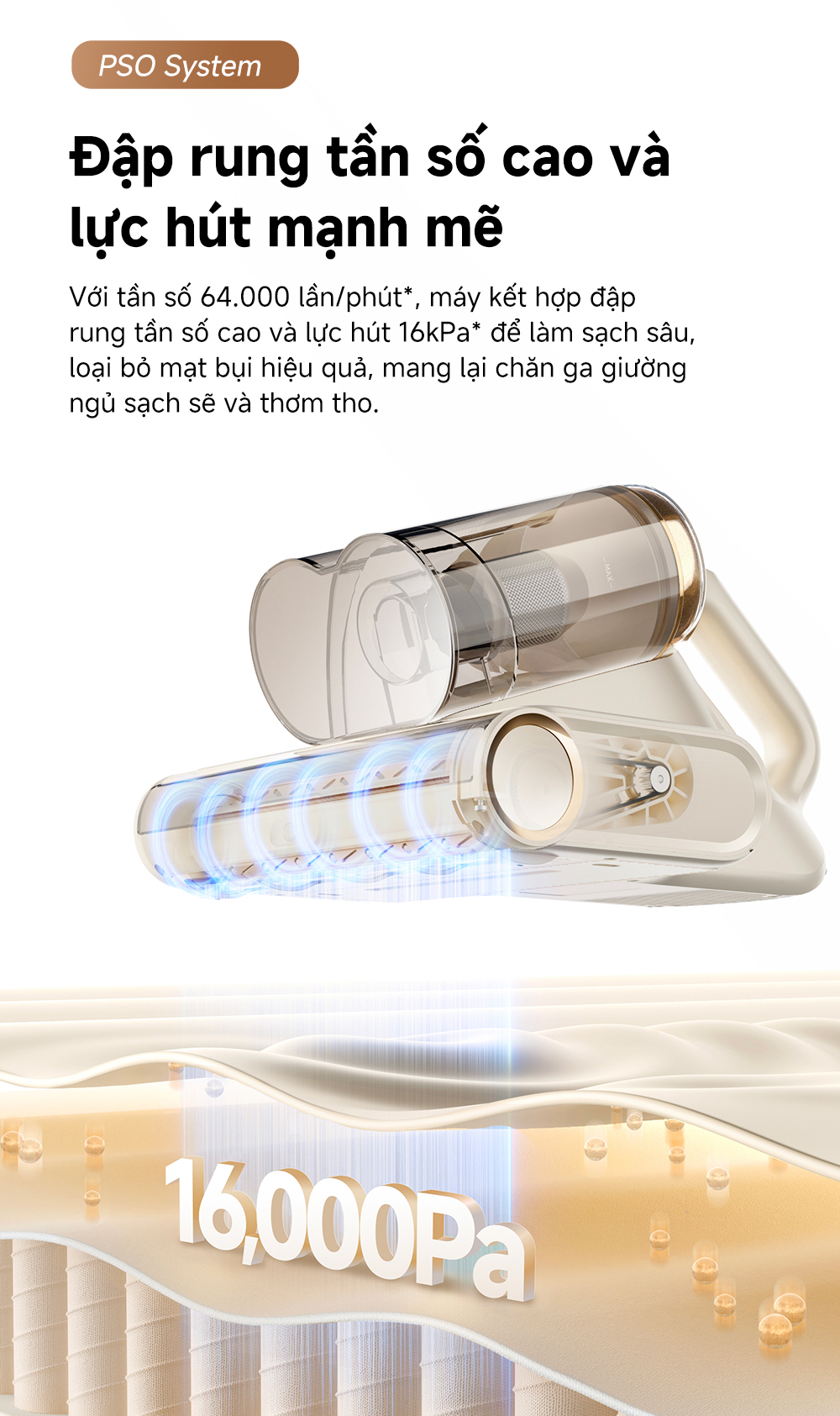 Mô tả Máy hút bụi giường nệm Mova D20 SEA - Hàng chính hãng - Bảo hành 12 tháng - 6