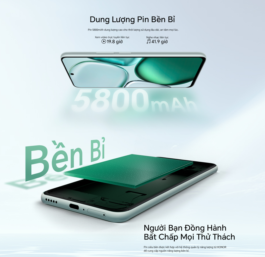 Mô tả Điện thoại HONOR X9c Smart 5G 12GB + 256GB| Pin 5800mAh, Camera 108MP | Bảo hành 24 Tháng - 4