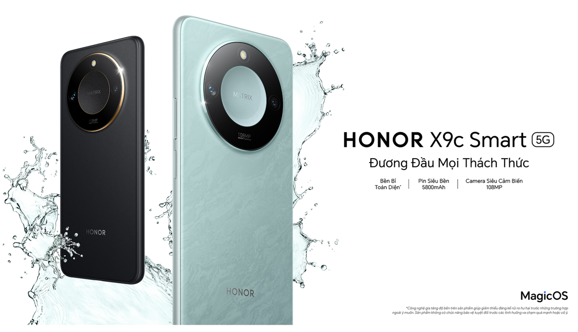 Mô tả Điện thoại HONOR X9c Smart 5G 12GB + 256GB| Pin 5800mAh, Camera 108MP | Bảo hành 24 Tháng - 1
