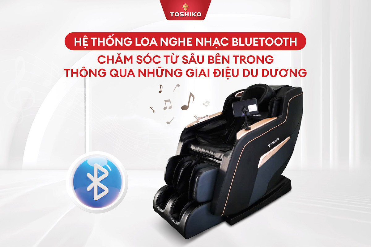 Loa Bluetooth ghế massage Toshiko T82
