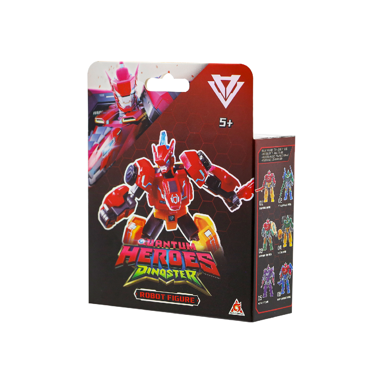 Đồ Chơi Mô Hình Lắp Ráp Robot Dinoster - Raptor Tron Sức Mạnh DINOSTER ...