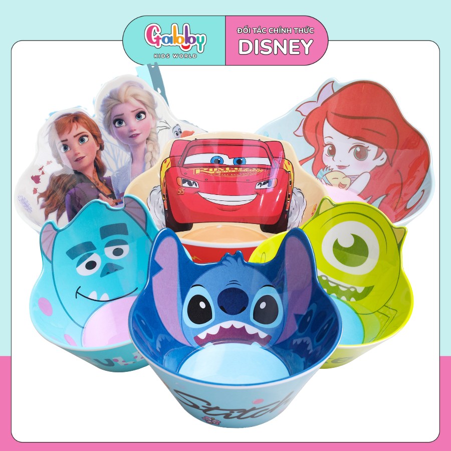 Mô tả Bát Ăn Dặm Cho Bé Hình Nhân Vật Hoạt Hình Người Nhện Spiderman, Disney Chất Liệu Nhựa Melamine 3D - 1