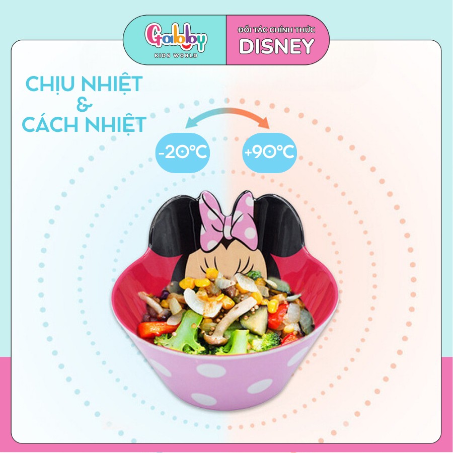 Mô tả Bát Ăn Dặm Cho Bé Hình Nhân Vật Hoạt Hình Người Nhện Spiderman, Disney Chất Liệu Nhựa Melamine 3D - 3