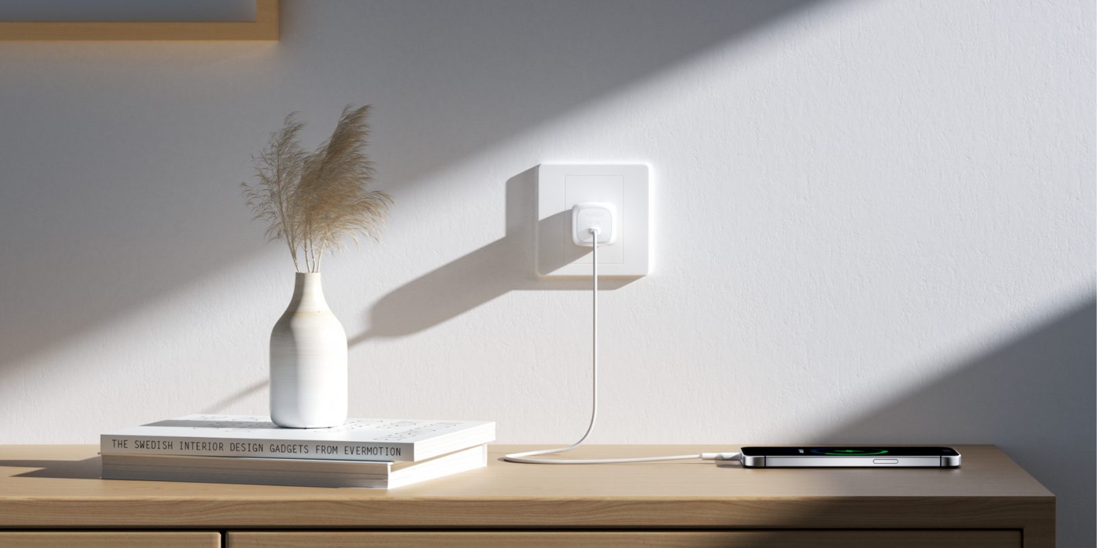 Mô tả Củ sạc nhanh 45W Belkin 1 cổng USB-C, PD 3.0 PPS GanN - Màu trắng - 1
