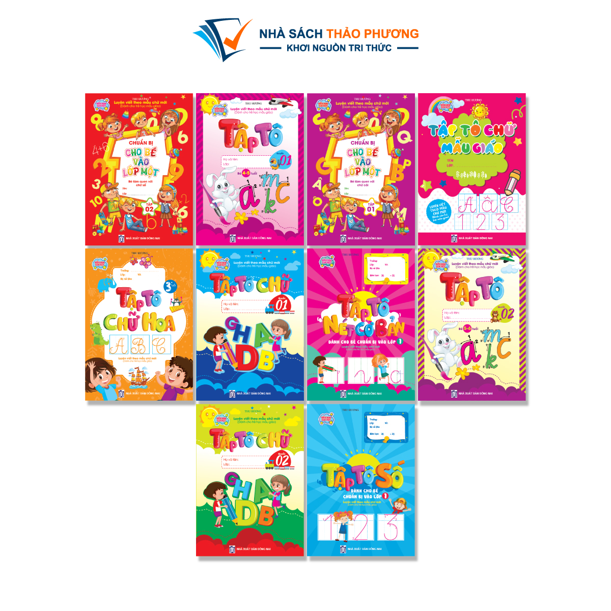 Mô tả Sách - Bộ tập tô chữ chuẩn bị cho bé chuẩn bị vào lớp 1 - Dành cho trẻ học Mẫu giáo (Lẻ cuốn) - 1