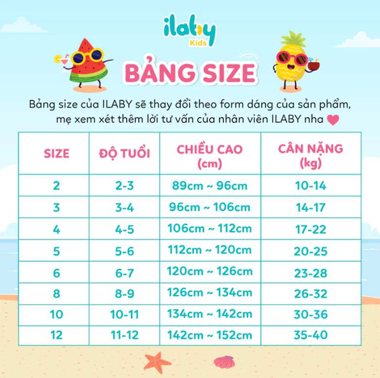 Mô tả Quần đùi bé gái ILABY quần sooc ngắn bé gái thêu họa tiết dễ thương [2896] - 1