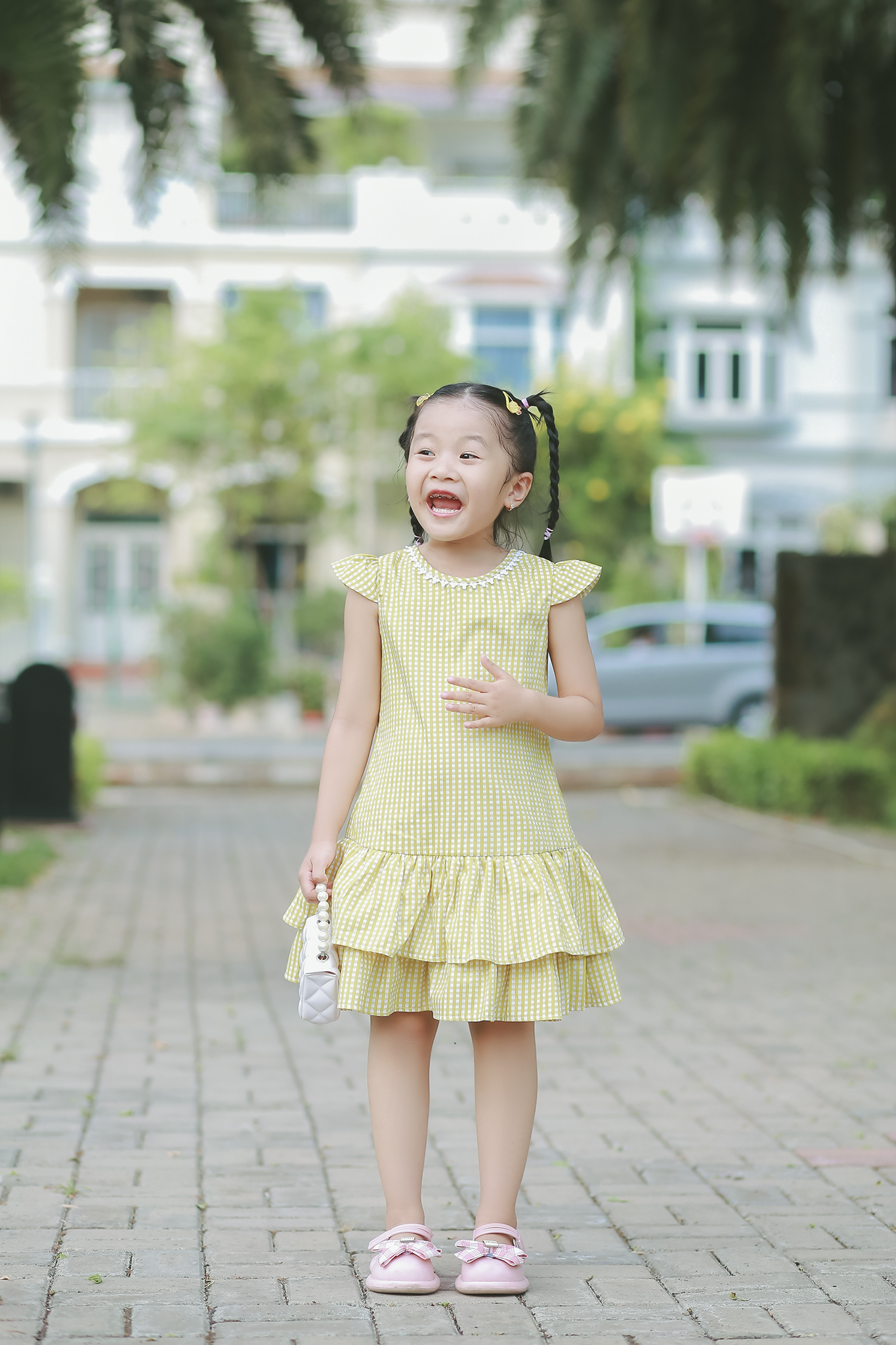 Mô tả Đầm Xòe Đuôi Cá Bé Gái Tamiuy, Thiết Kế 2 Tầng Điệu Đà (1-10 Tuổi) - 2