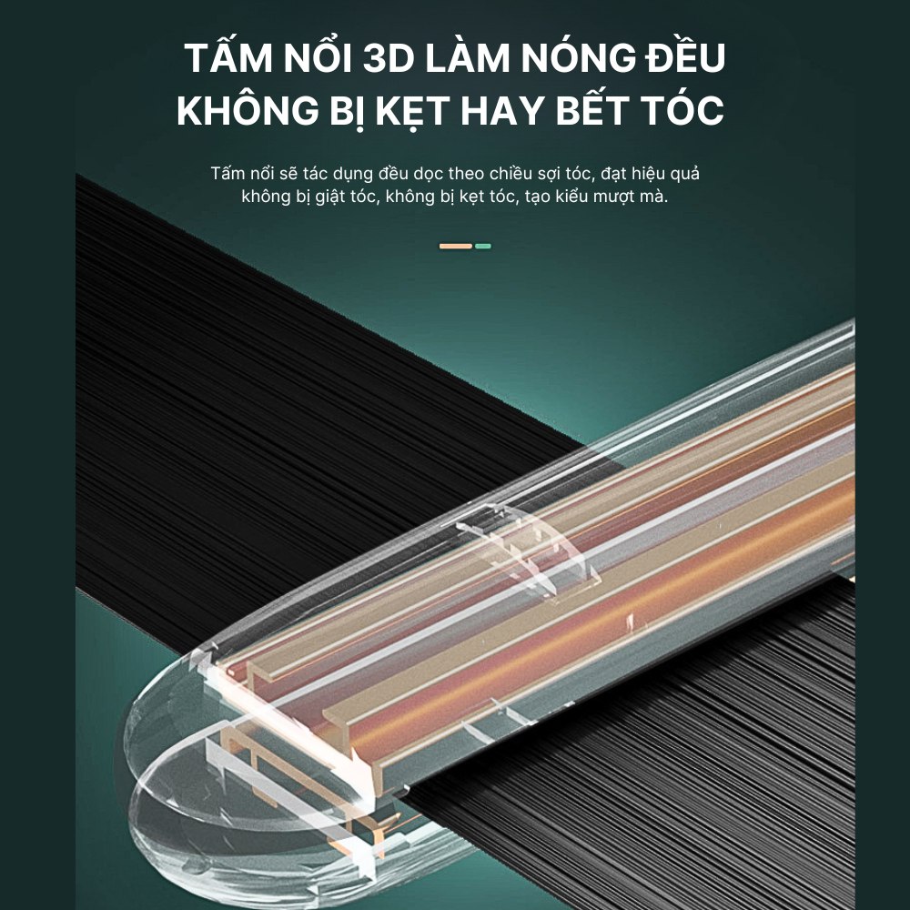 Mô tả Máy duỗi tóc 2IN1 SOKANY SK-1924, làm nóng nhanh, tạo kiểu dễ dàng giúp bảo vệ tóc khỏi hư tổn - 2