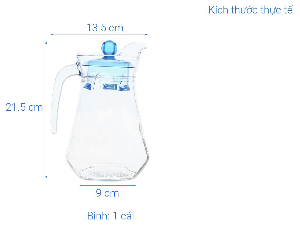 Bình Nước Luminarc Arc Blue