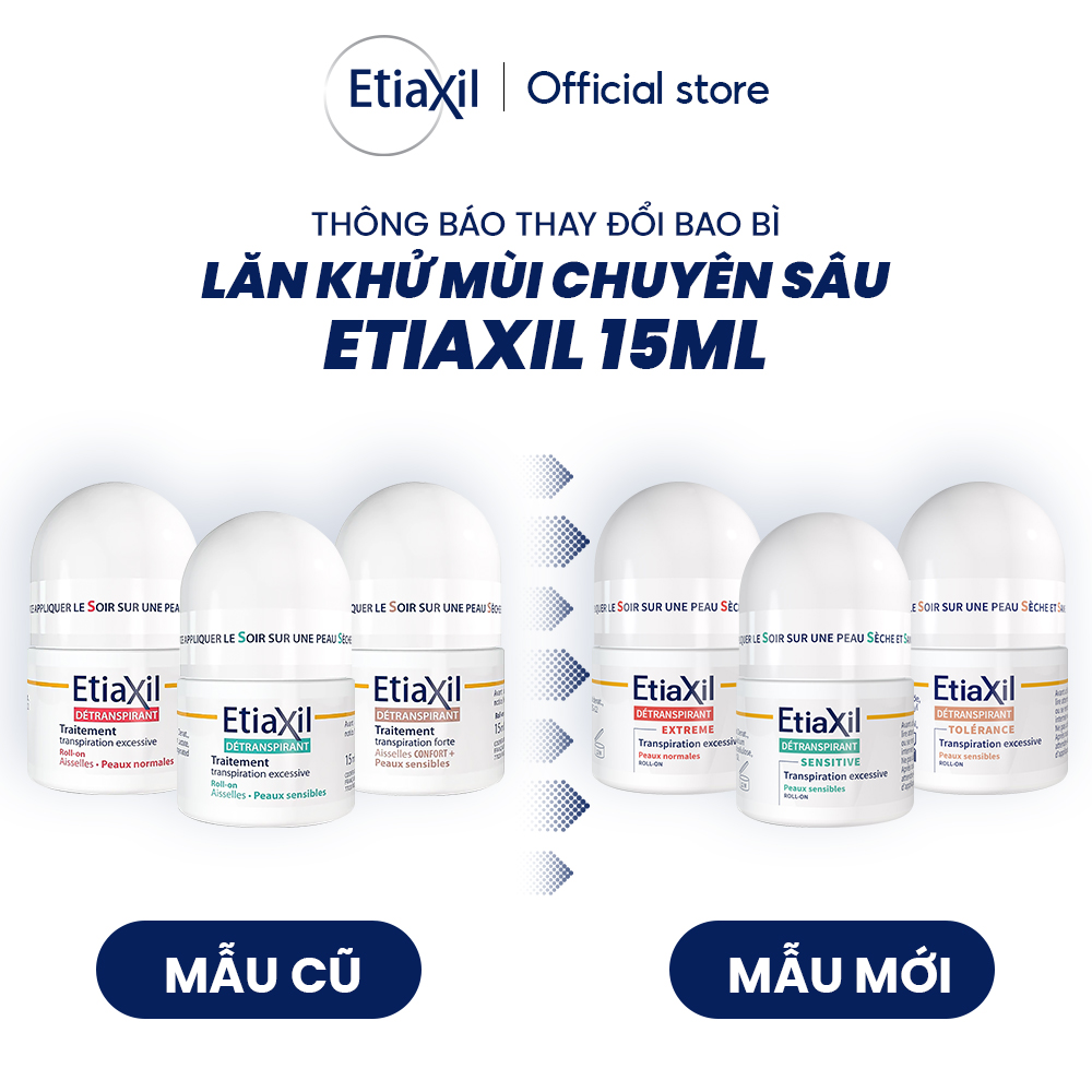 Mô tả Lăn Khử Mùi Và Ngăn Mồ Hôi Dòng Chuyên Sâu Etiaxil 15ml - 1