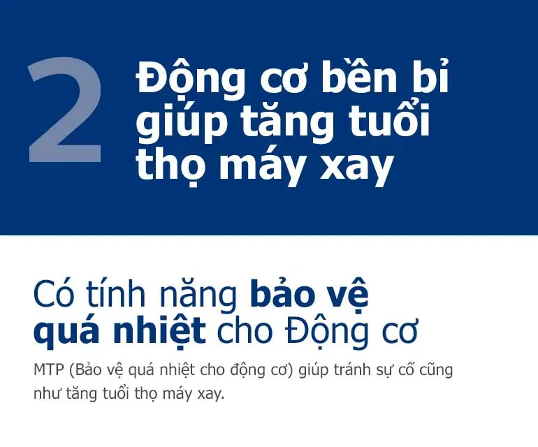 Mô tả Máy xay sinh tố Philips HR2223 HR2223/00 bộ 3 cối xay nhựa, 5 chế độ cài đặt sẵn, nghiền mịn đá - Hàng chính hãng - 5