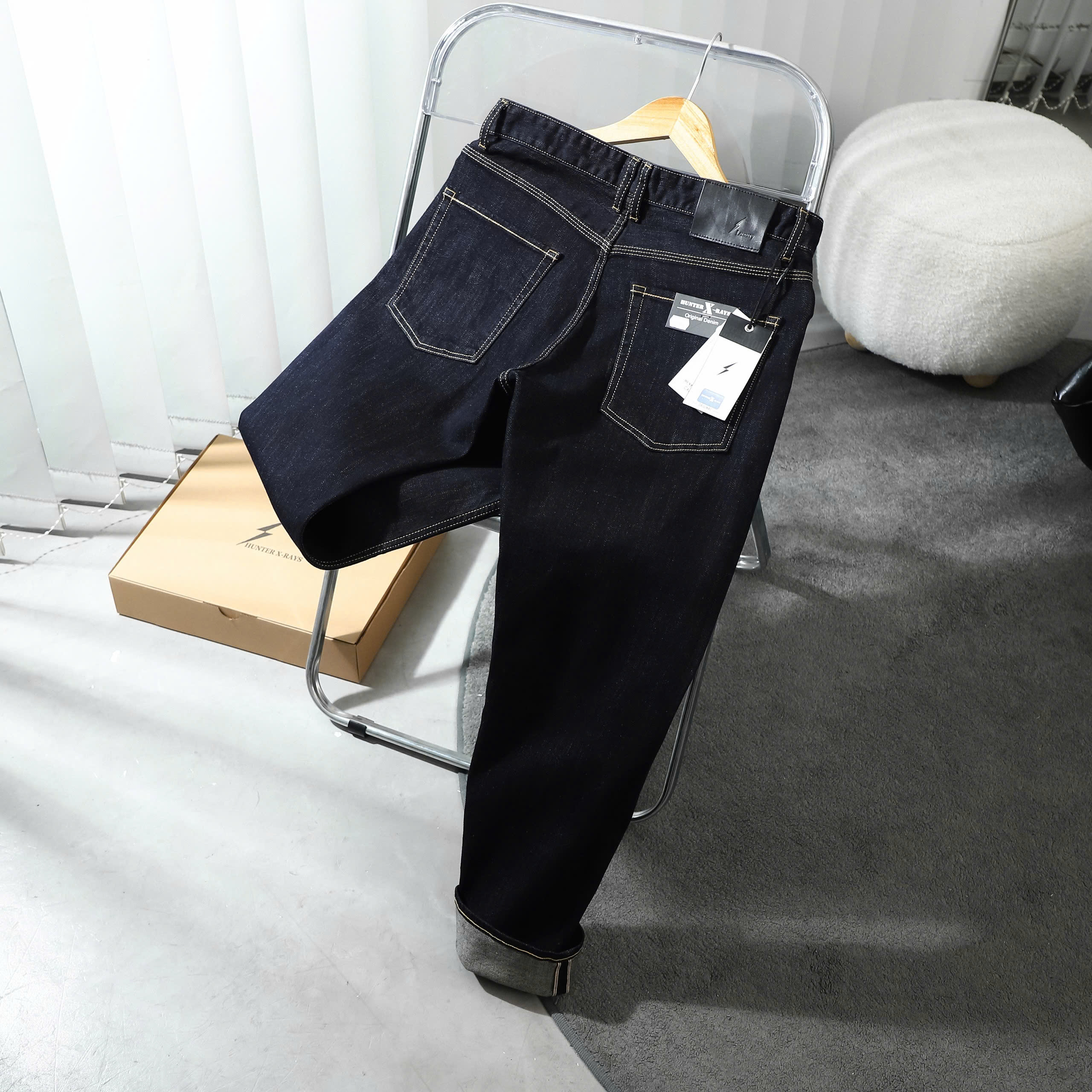 Mô tả D101 QUẦN JEANS NHẬT SELVEDGE DENIM HUNTERXRAYS Nam Menswear - 2