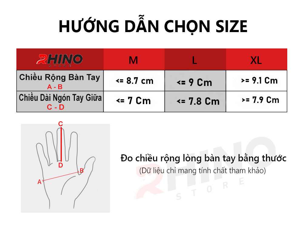 Mô tả Găng tay giữ ấm mùa đông chống gió, dày dặn Rhino G101 thể thao cảm ứng điện thoại - 1