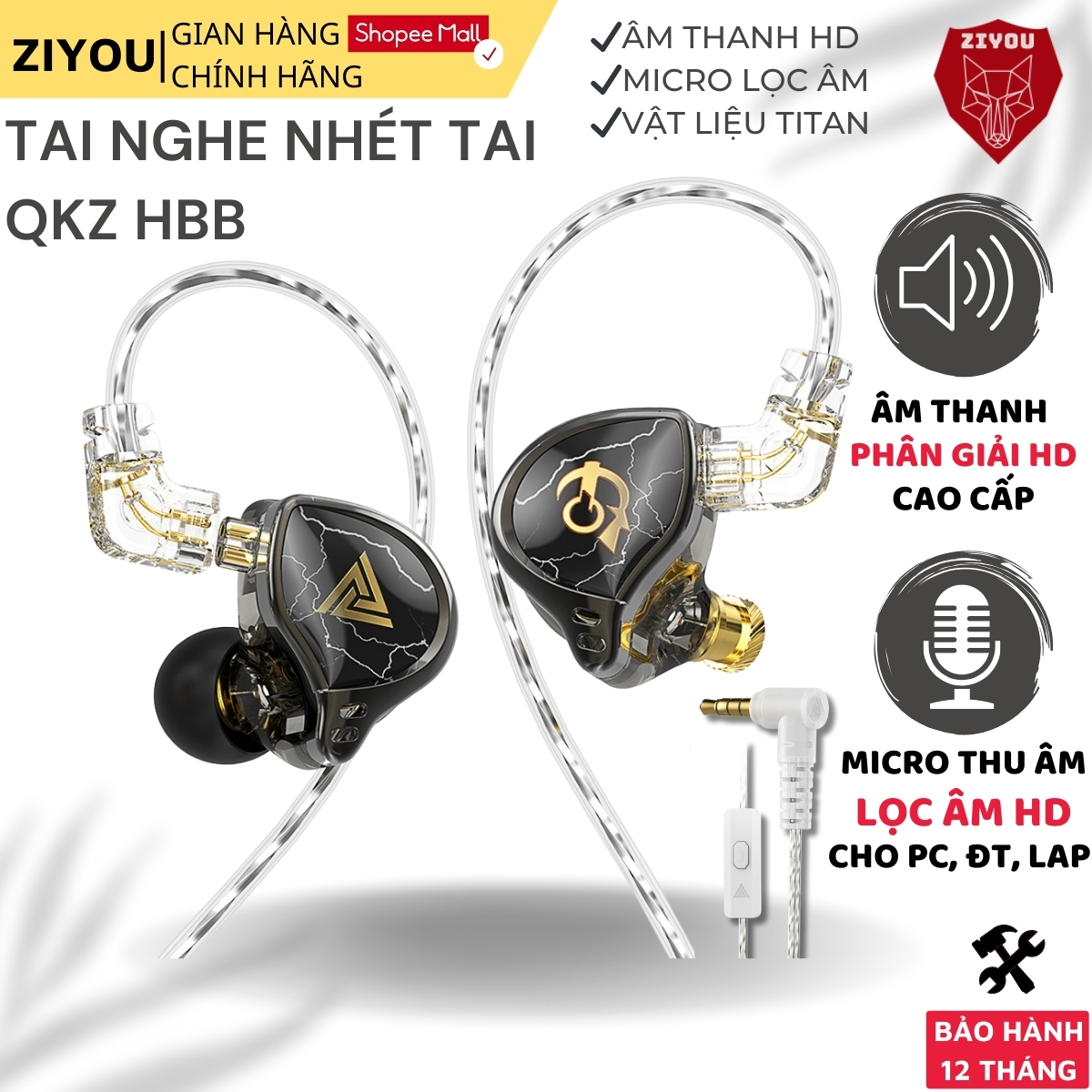 Thiết kế tai nghe QKZ HBB