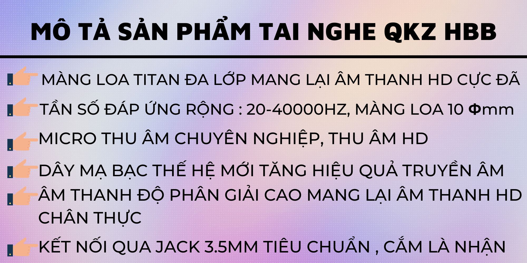 Mô tả Tai Nghe Nhét Tai Có Mic Ziyou QKZ HBB Âm Thanh Chuyên Nghiệp Tích Hợp Micro Màng Loa TiTan Đa Lớp - 3
