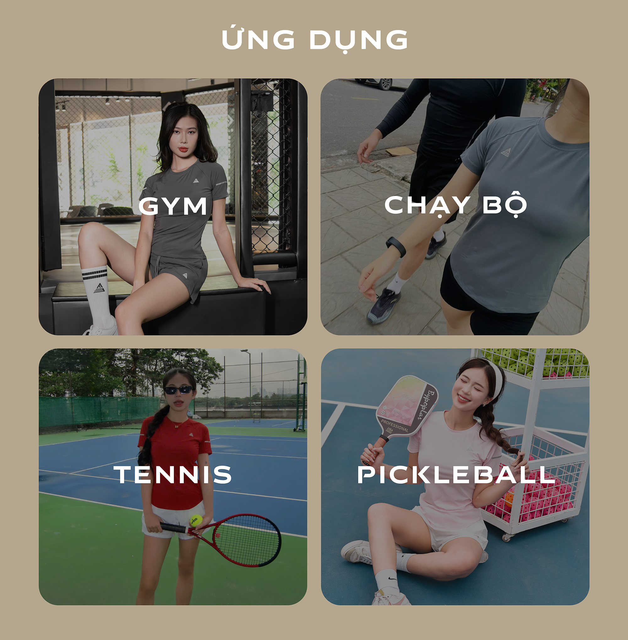 Mô tả Áo thun thể thao nữ tập gym yoga Fitme vạt bầu thoáng khí thấm hút mồ hôi AVBNU - 5