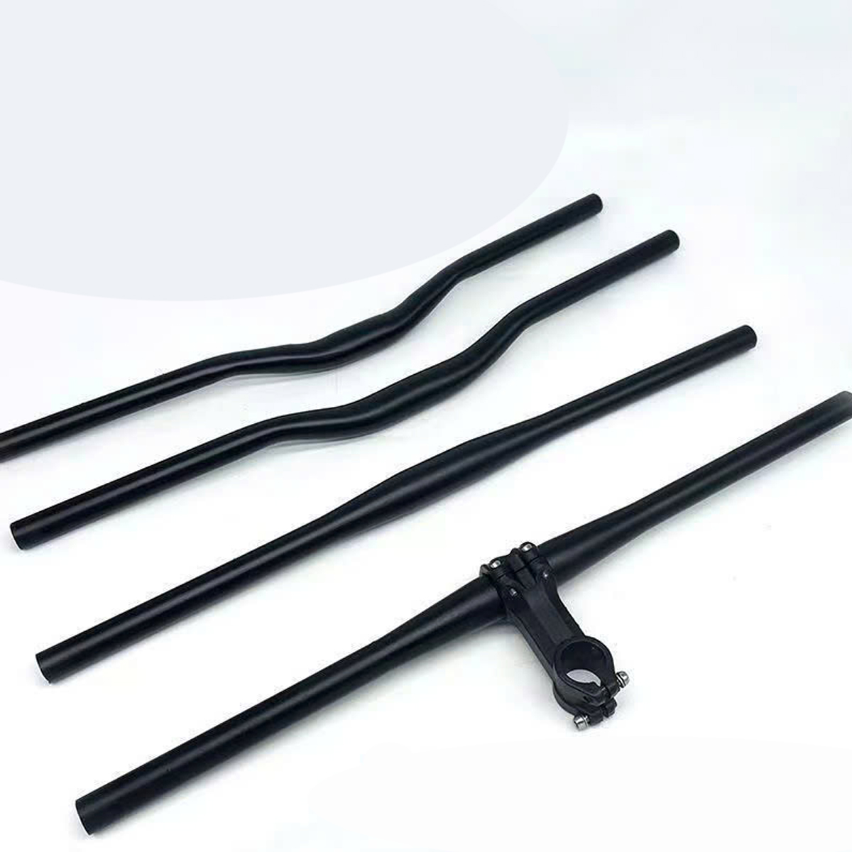 Mô tả Ghi Đông Tay Lái Xe Đạp Thể Thao Địa Hình Hợp Kim Nhôm Thép Cao Cấp Loại Thẳng Cong Siêu Bền Hãng Amalife - 9