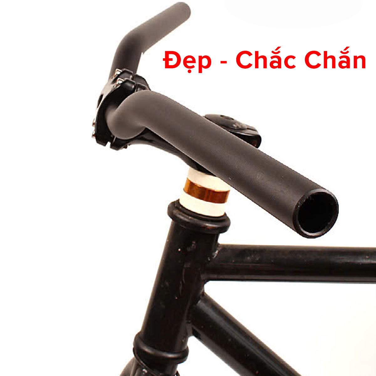 Mô tả Ghi Đông Tay Lái Xe Đạp Thể Thao Địa Hình Hợp Kim Nhôm Thép Cao Cấp Loại Thẳng Cong Siêu Bền Hãng Amalife - 10