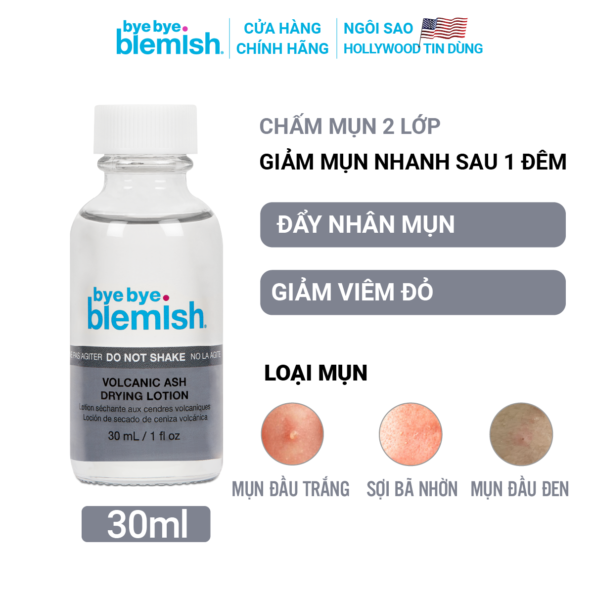 Mô tả Combo Gel Tẩy Tế Bào Chết Vitamin C + Chấm Mụn/Thâm Bye Bye Blemish Giúp Sạch Da, Giảm Mụn/Thâm Nhanh - 5