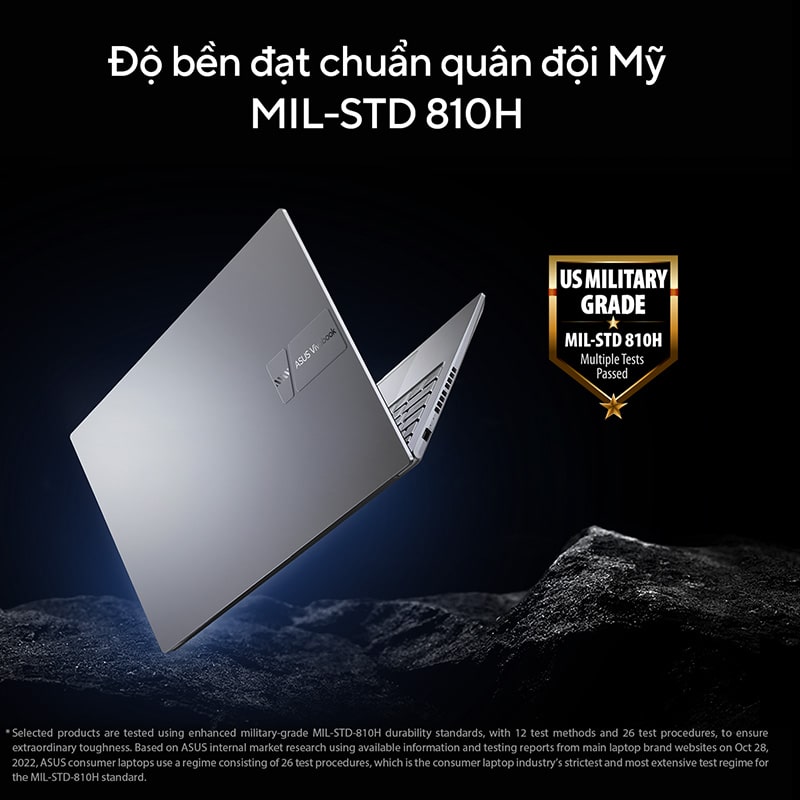 Mô tả Laptop Asus Vivobook 14 OLED A1405ZA-KM264W Core i5-12500H | 16GB | 512GB | Iris Xe 14" 2.8K Win 11 - 2