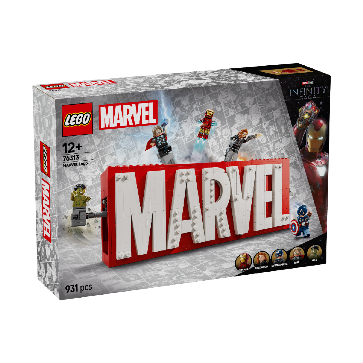 LEGO SUPERHEROES 76313 Đồ Chơi Lắp Ráp Biểu Tượng MARVEL (931 chi tiết ...