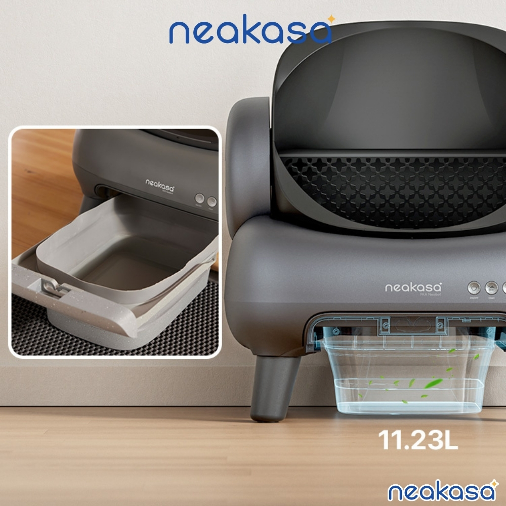 Mô tả Máy dọn vệ sinh cho mèo NEAKASA M1 - Thiết kế OPEN-TOP Nhà vệ sinh cho mèo từ 1 - 15 kg - 3