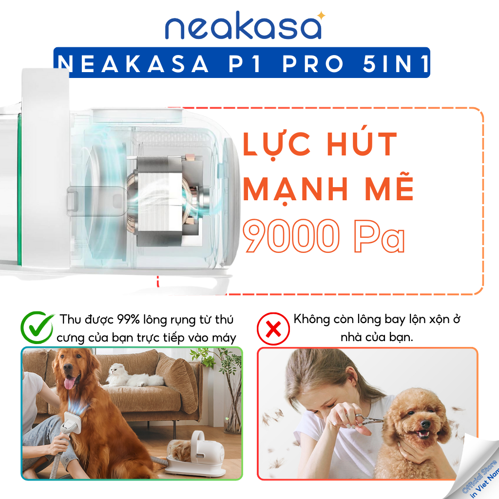 Cách sử dụng Neakasa P1 Pro cắt tỉa lông cho mèo