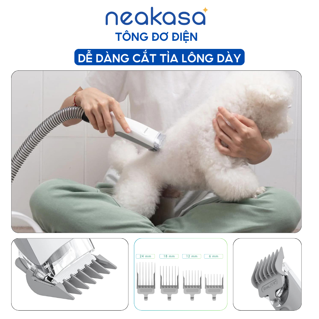 Bộ 5 công cụ chăm sóc thú cưng đa năng Neakasa P1 Pro