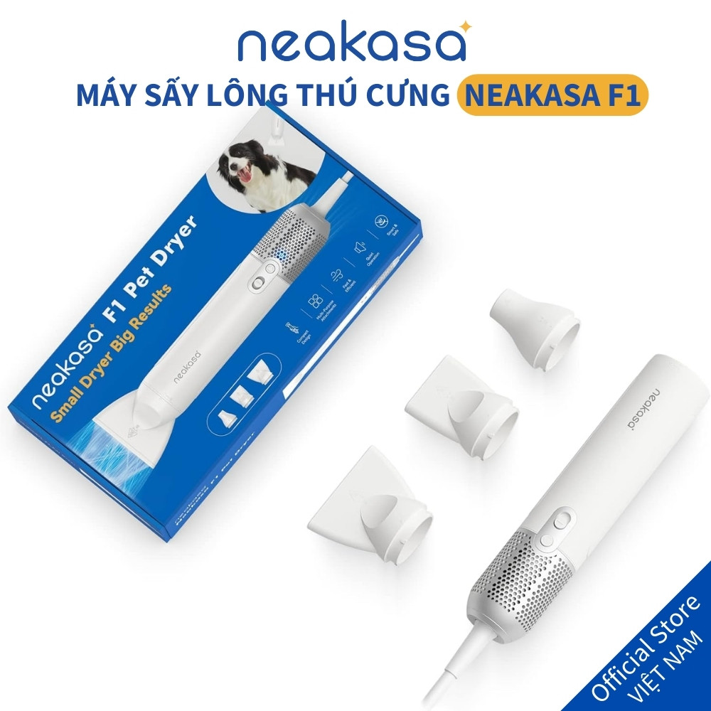 Mô tả Máy sấy lông cho chó mèo NEAKASA F1 nhỏ gọn công suất 1200w độ ồn thấp - 5