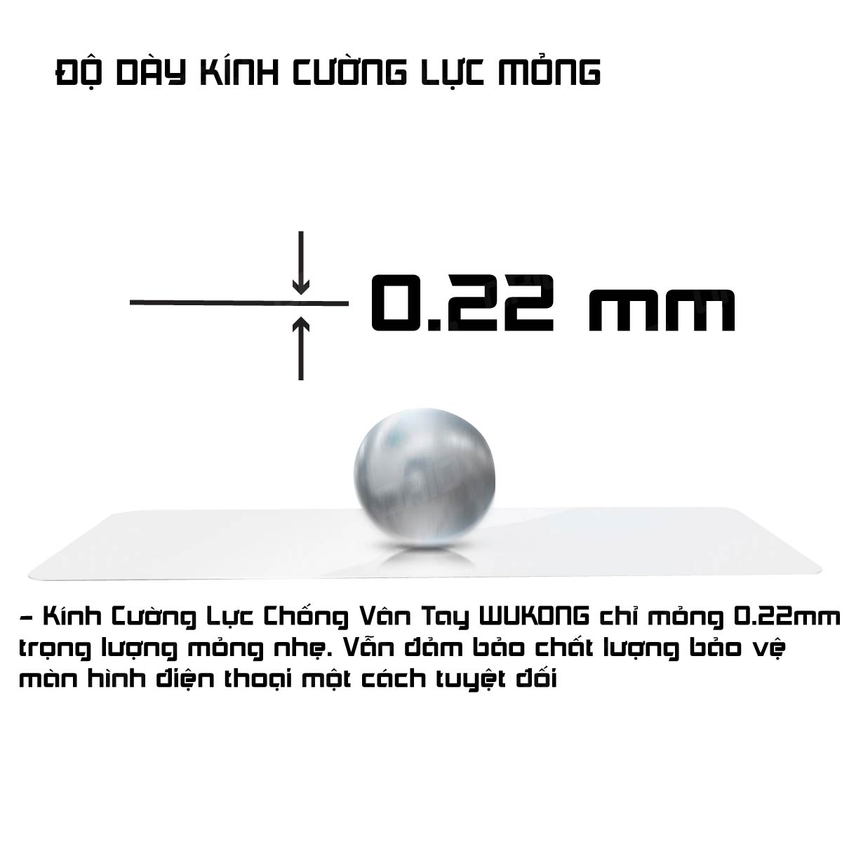 Kính Cường Lực iPhone KK siêu cứng 4D full màn cao cấp chống va đập mạnh hạn chế vân tay vuốt mượt – ảnh mô tả chi tiết 8