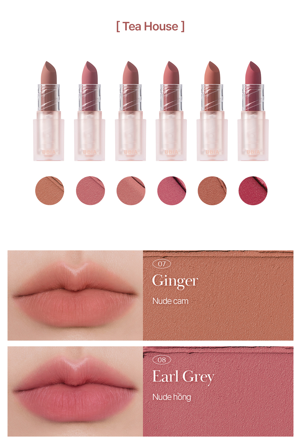 Mô tả Son Thỏi Lì Bbia Last Powder Lipstick Version 2 3.5g - 1