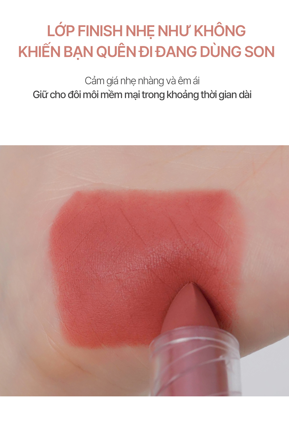 Mô tả Son Thỏi Lì Bbia Last Powder Lipstick Version 2 3.5g - 3