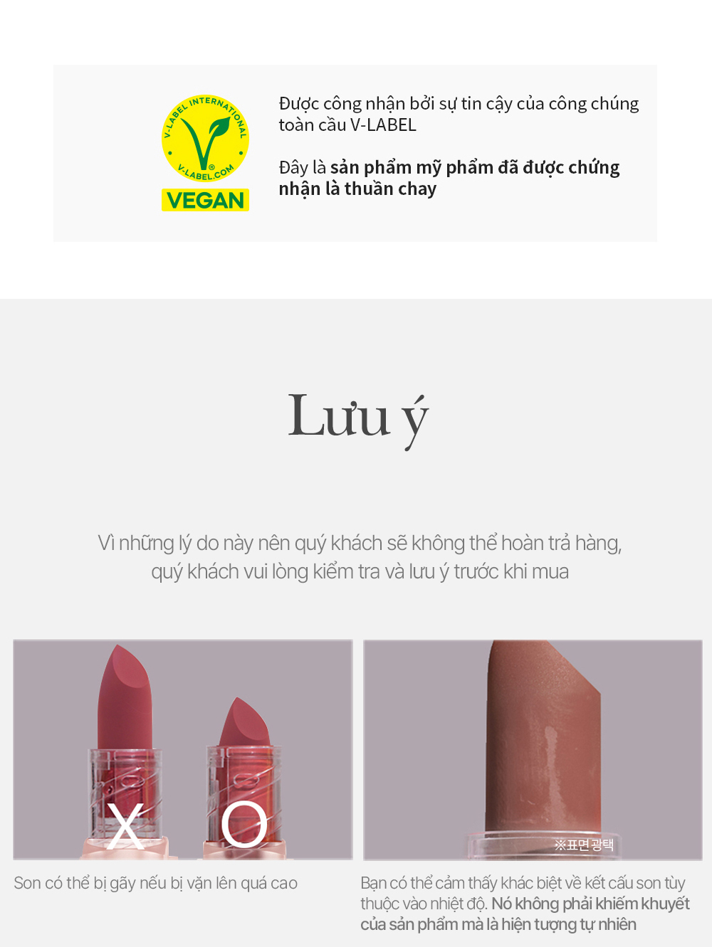 Mô tả Son Thỏi Lì Bbia Last Powder Lipstick Version 2 3.5g - 6