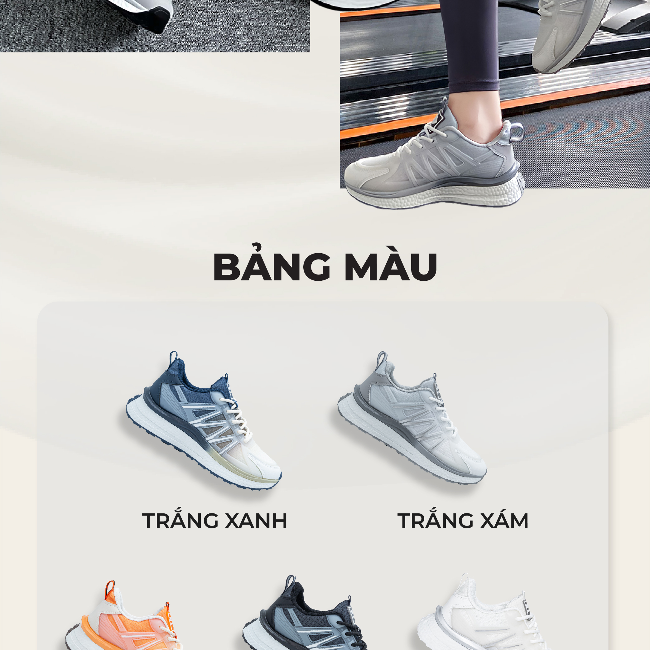 Mô tả Giày Đôi Thể Thao Nam Nữ BLUEWIND Sort Hand Thoáng Khí Đế Cao Su Nguyên Khối Êm Mềm 68376 - 10