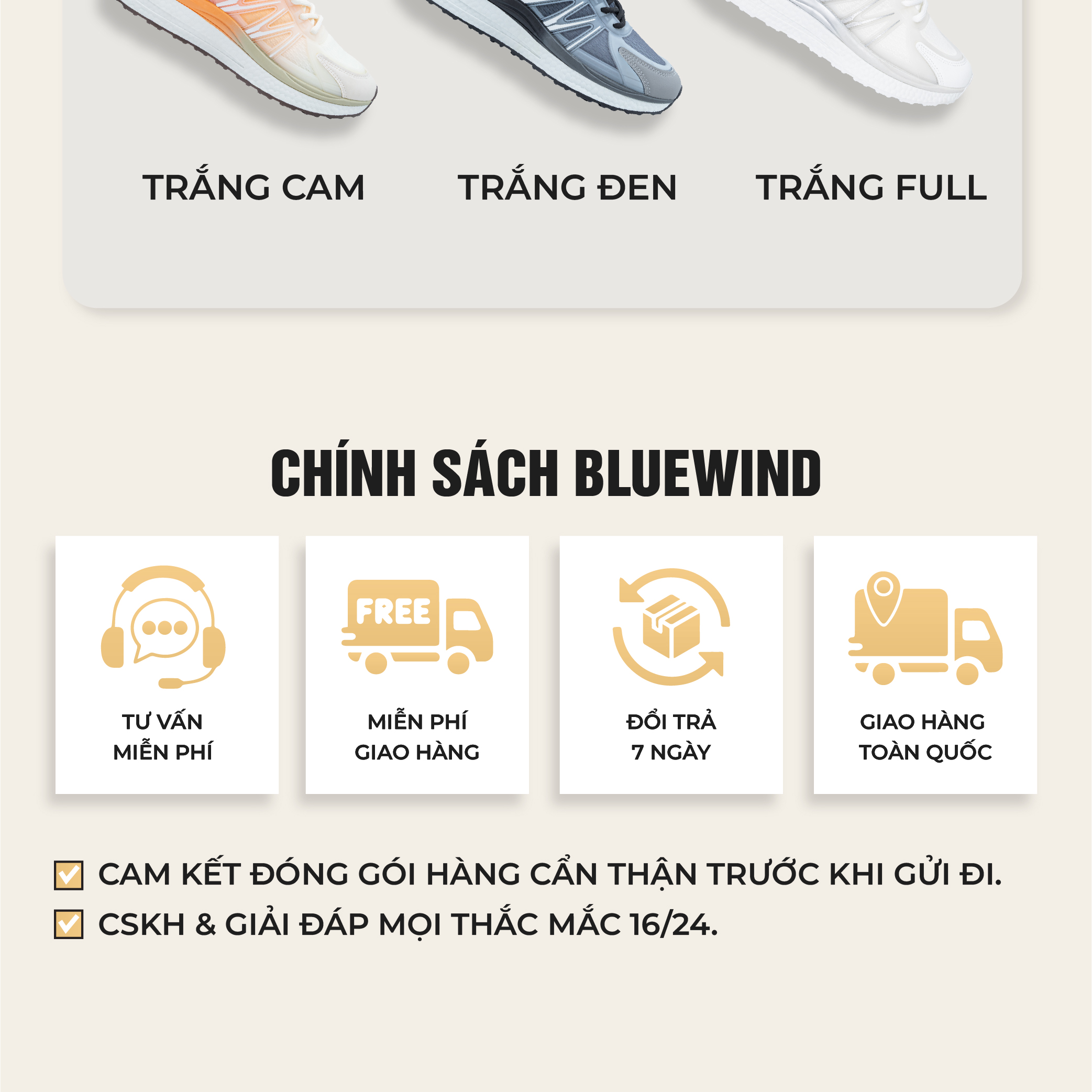 Mô tả Giày Đôi Thể Thao Nam Nữ BLUEWIND Sort Hand Thoáng Khí Đế Cao Su Nguyên Khối Êm Mềm 68376 - 11