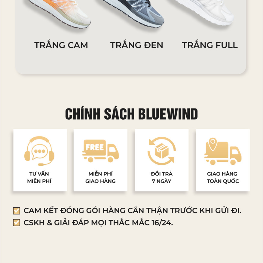Giày BLUEWIND Sort Hand 68376