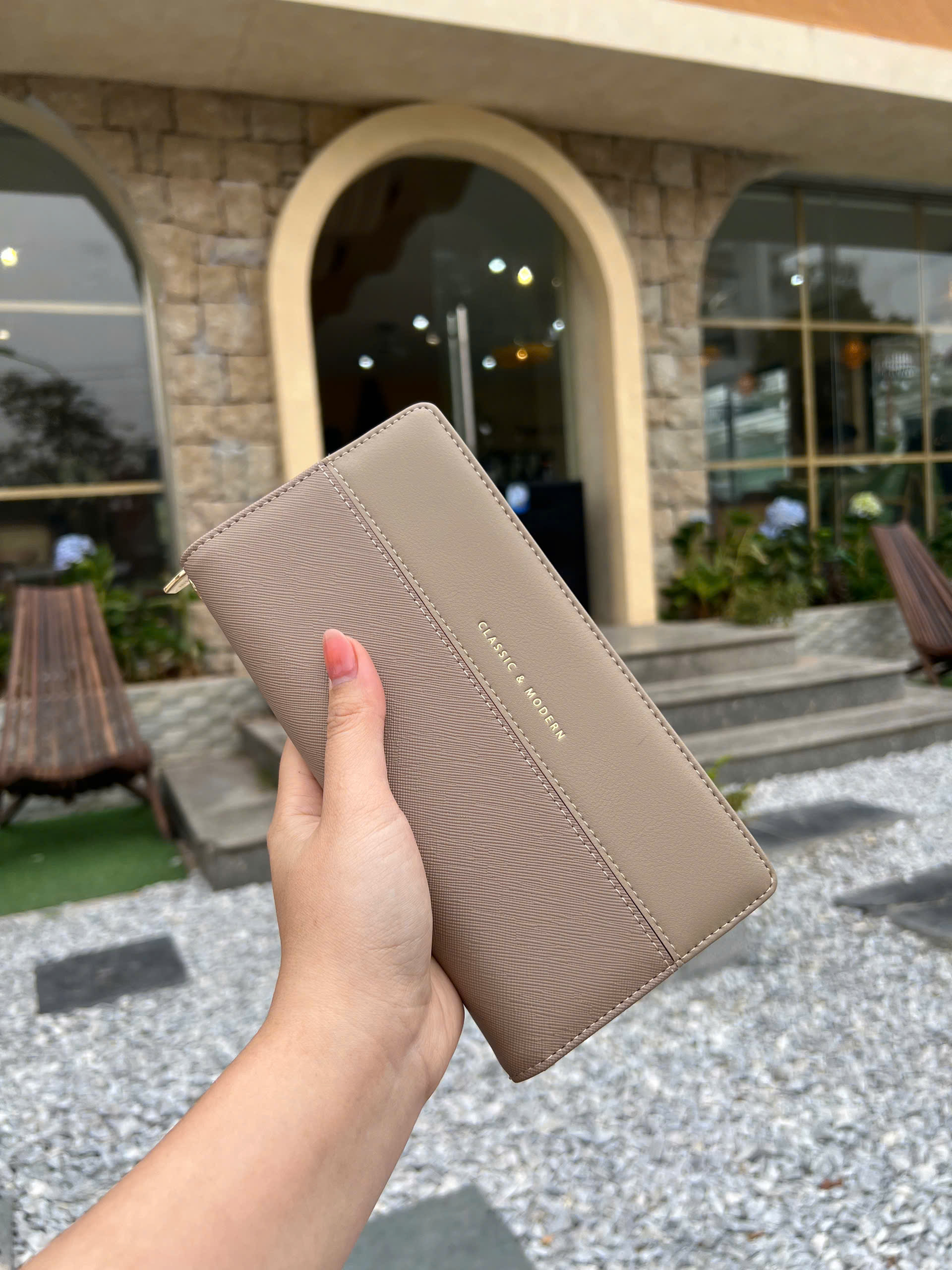 Mô tả Ví Dài Cầm Tay Nữ Chính Hãng TAILIAN Đựng Tiền Điện Thoại Nhiều Ngăn Da Cao Cấp Cực Đẹp TL88-Tukado - 11
