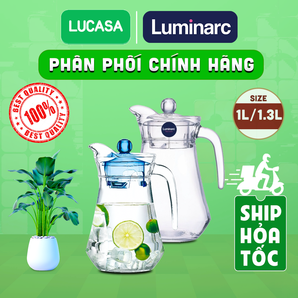 Bình Nước Thủy Tinh Luminarc Arc 1L
