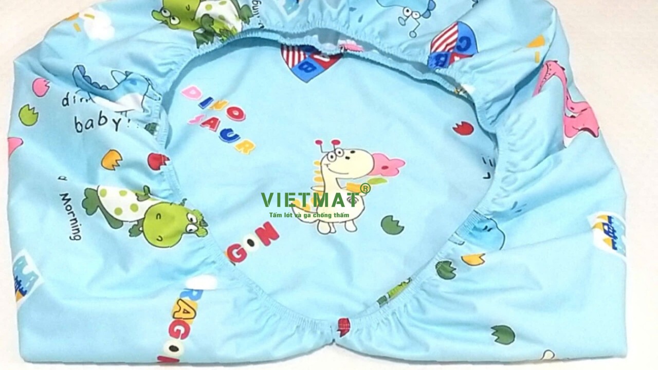 Mô tả Ga chống thấm cho cũi TILO không nóng bí, không sột soạt, lau khô dùng tiếp, giặt máy và máy sấy - 4
