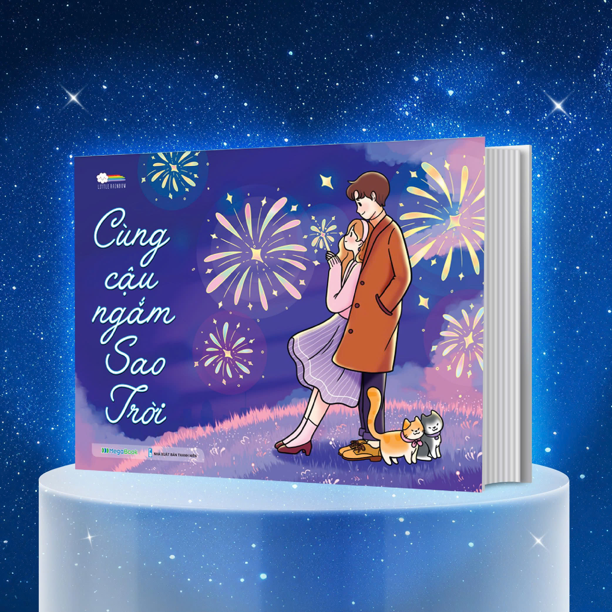 Mô tả Sách tô màu Cùng cậu ngắm sao trời (Tặng sticker) - 1