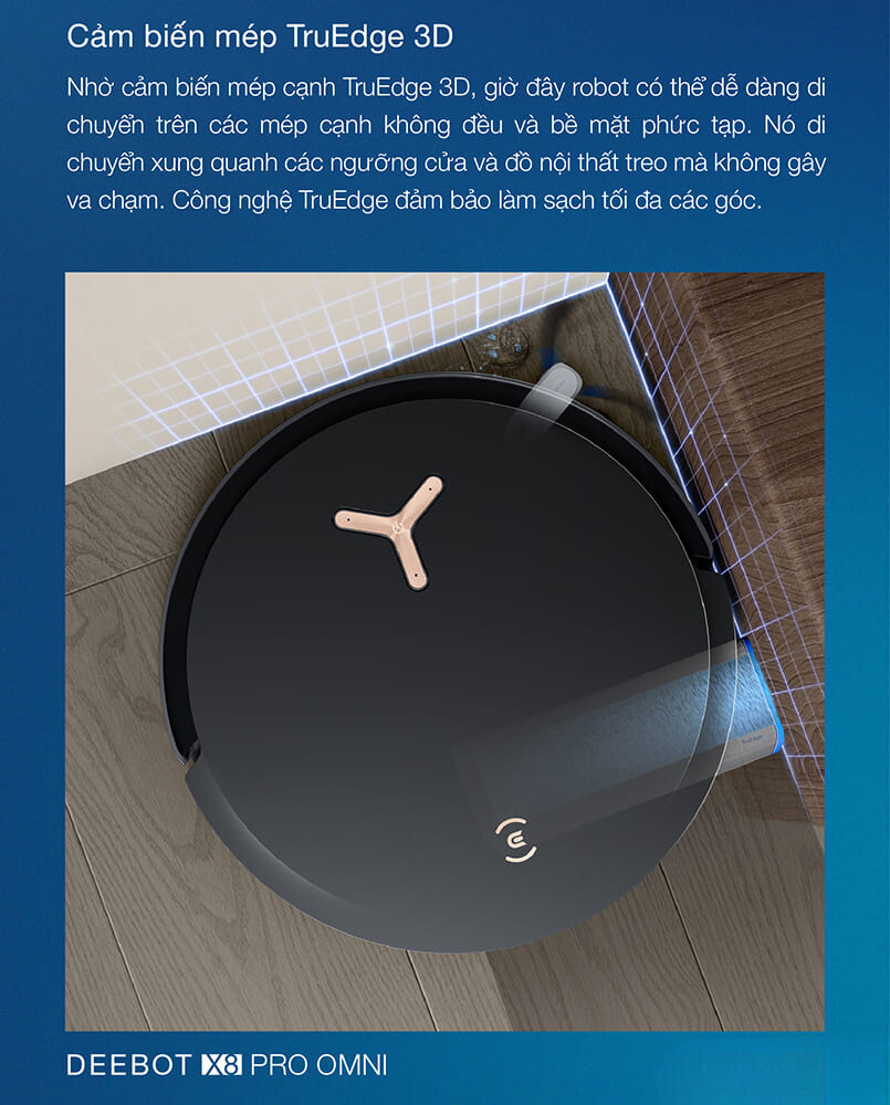 ECOVACS DEEBOT X8 PRO OMNI(ジャンク品) Robot hút bụi X8 Pro Omni