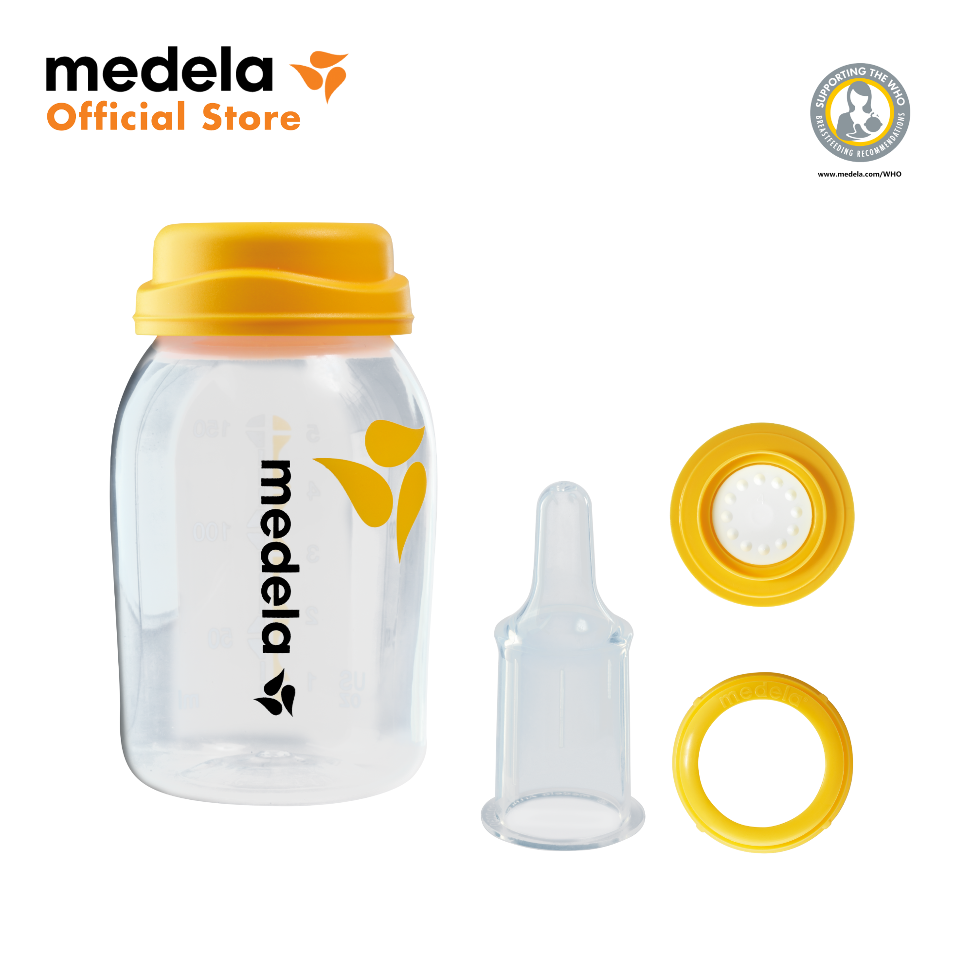 Mô tả Medela - bình sữa cho trẻ bú yếu, hở hàm ếch, sinh non thiếu tháng 150ml - 1